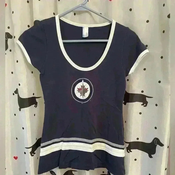 Vintage  Winnipeg Jets T-shirt - Picture 1 of 3